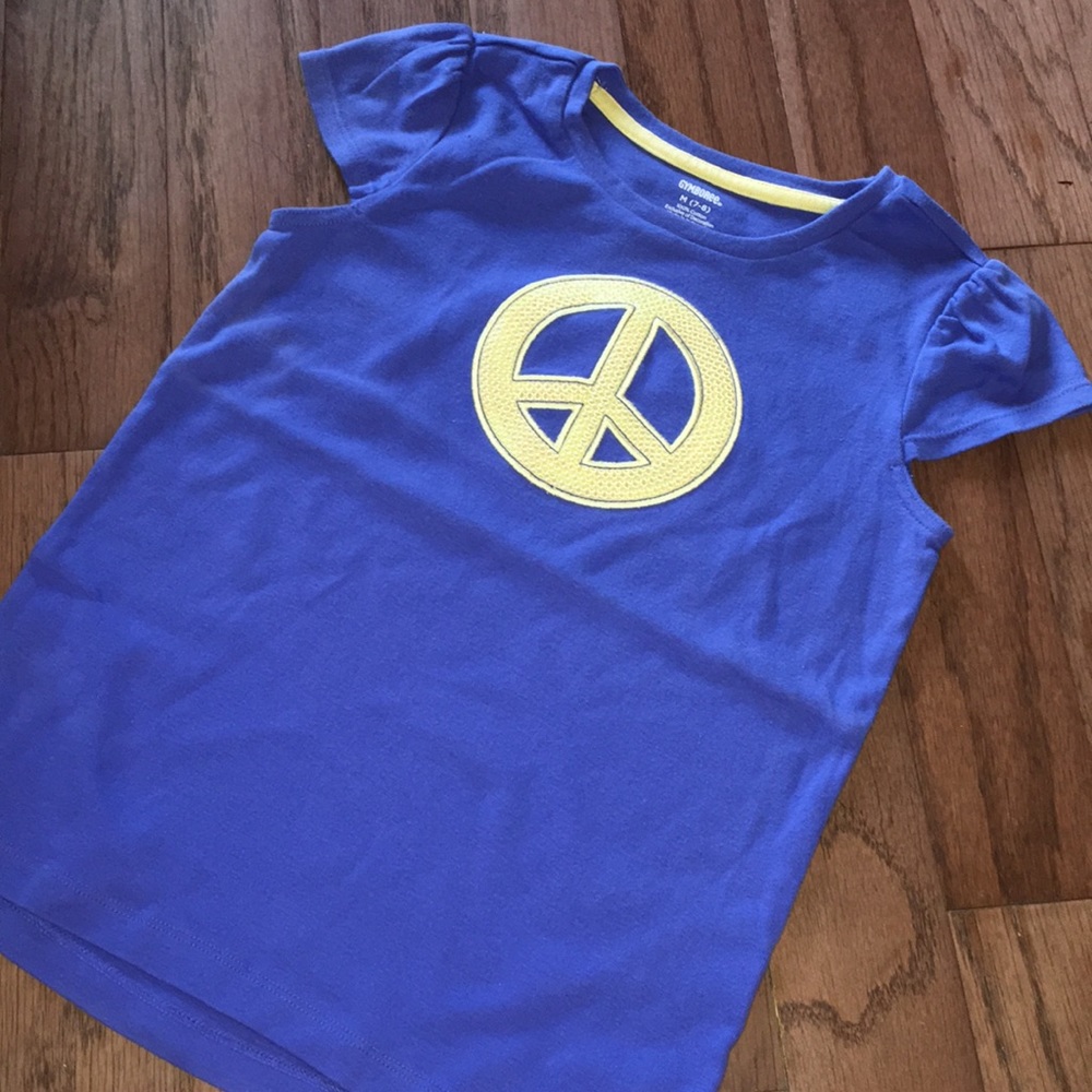 🎀Girls peace sign shirt